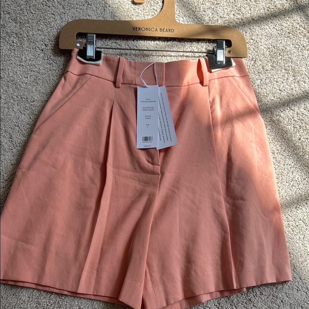 Veronica Beard Pink High Waist Shorts - NWT